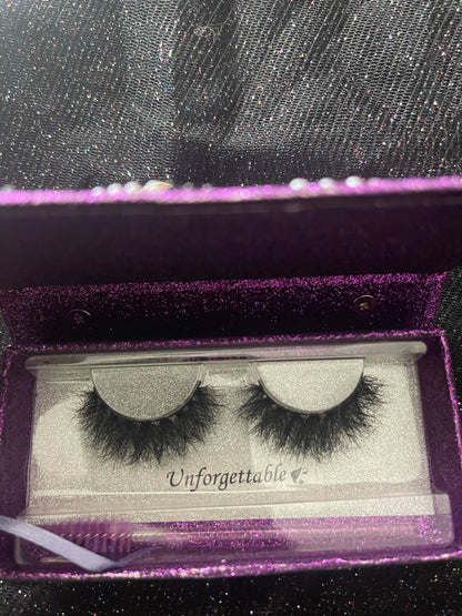 Black fur Eyelash box